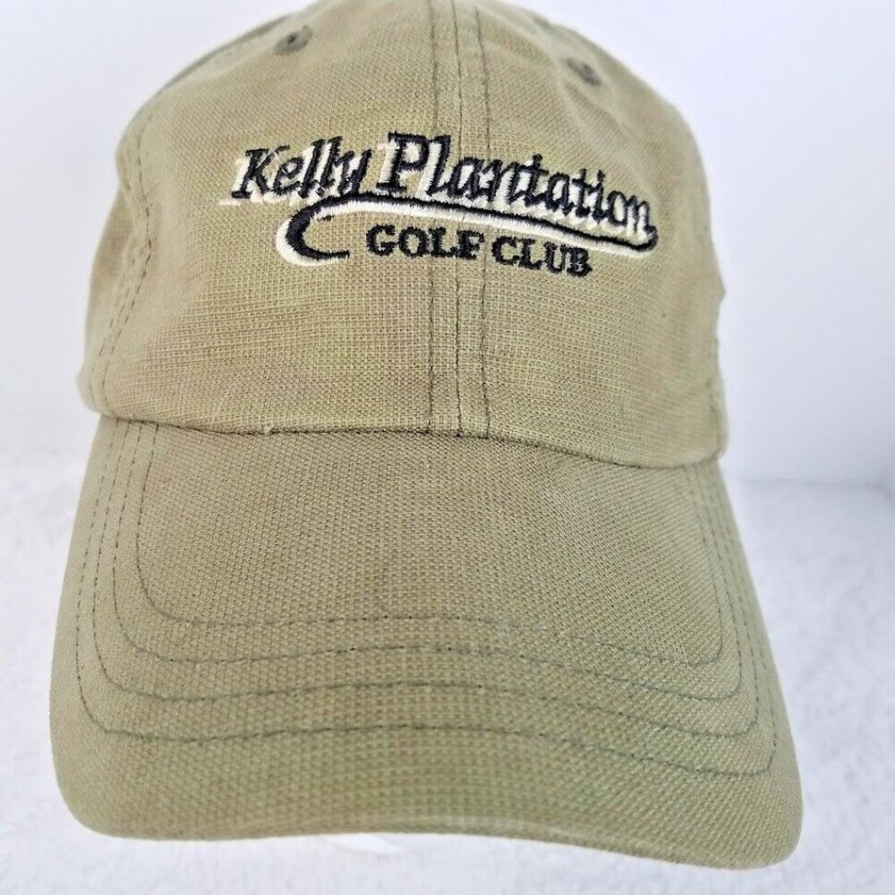 Imperial Hat Kelly‎ Plantation Golf Club Strapback Cap Olive Green Adjustable
